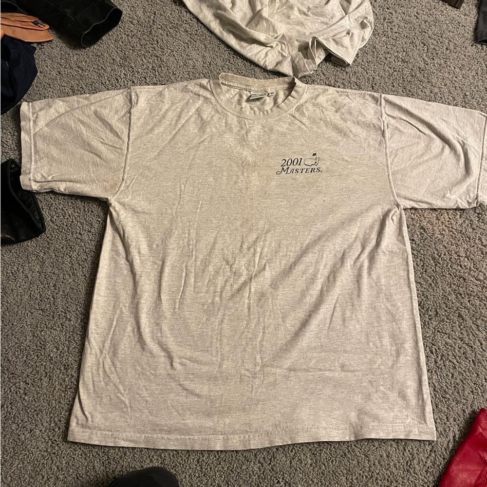 Vintage single stitch 2001 Masters tee from Augusta national shop XL